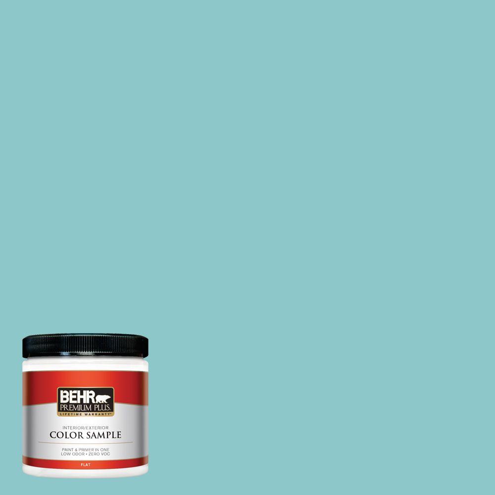 BEHR Premium Plus 8 Oz 510D 4 Embellished Blue Interior Exterior