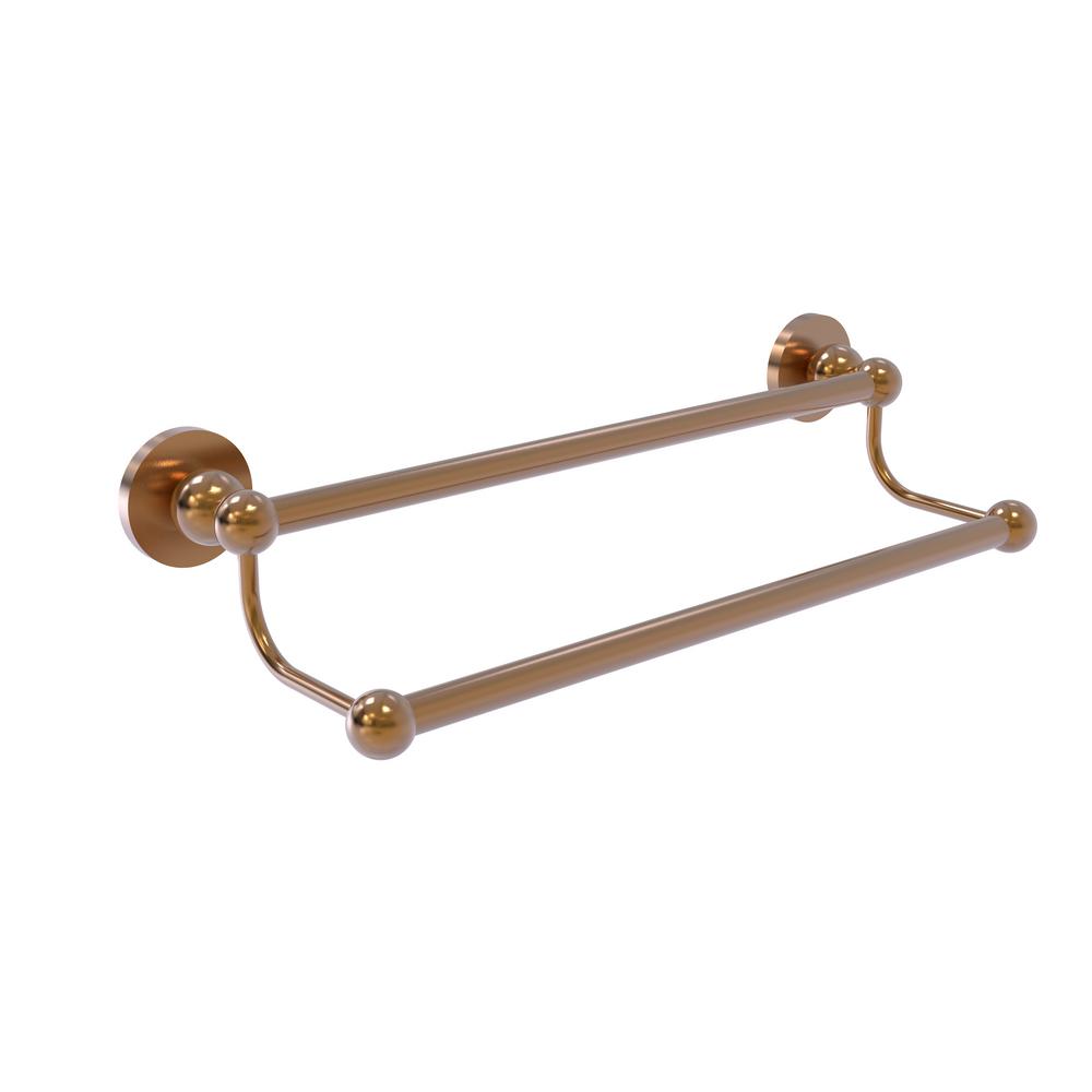 Allied Brass Bolero Collection 36 In Double Towel Bar In Brushed