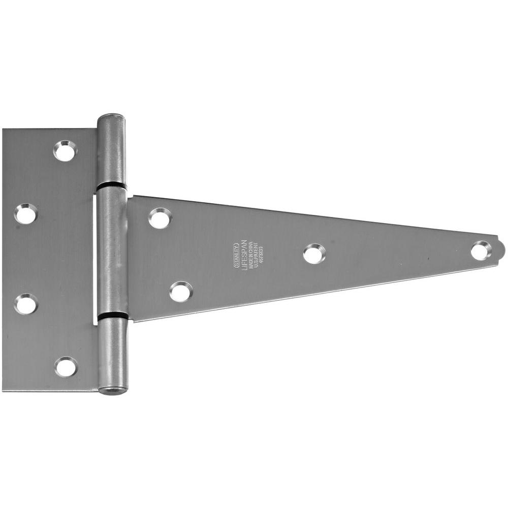 Stanley National Hardware In Stainless Steel Extra Heavy T Hinge