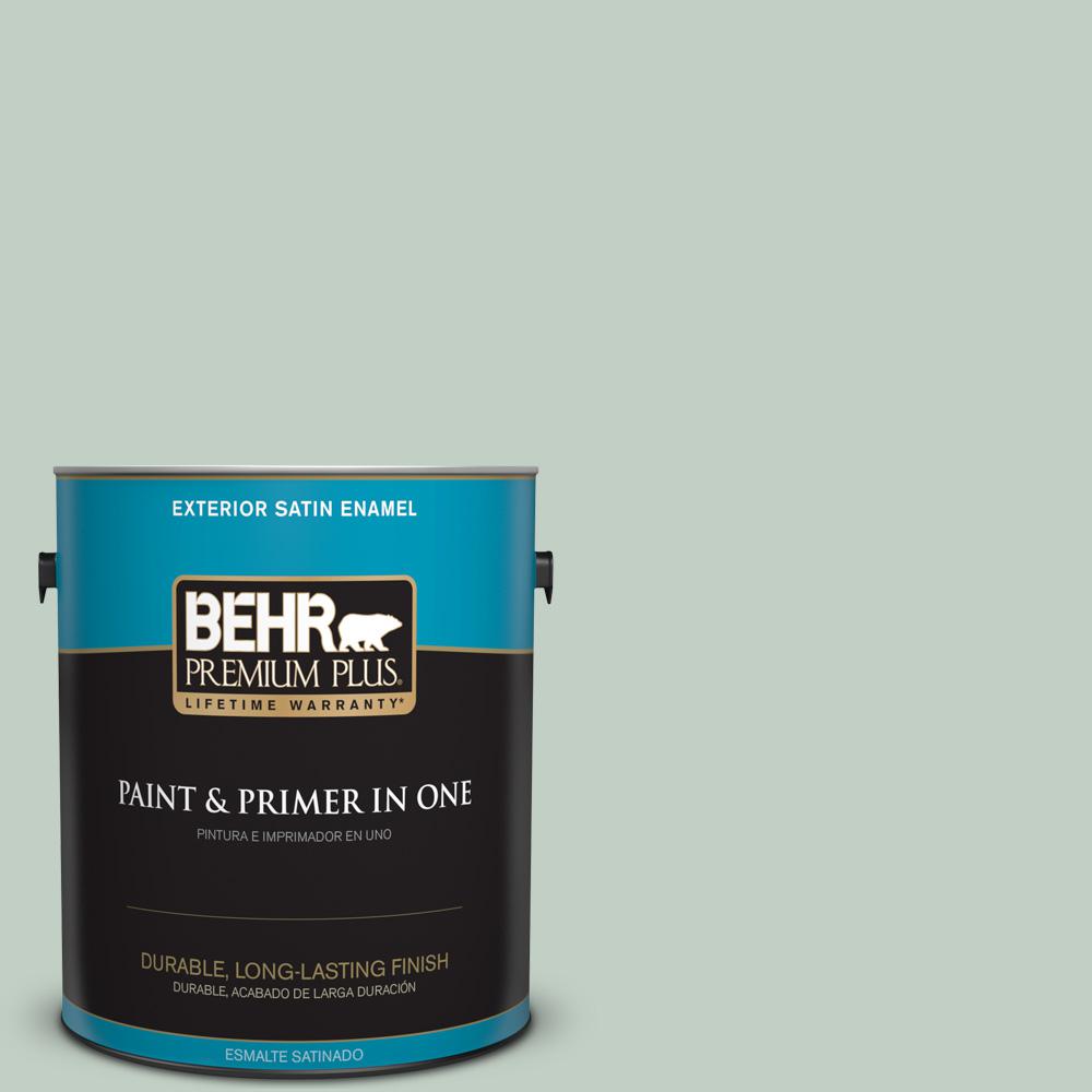 BEHR Premium Plus Ultra 1 Gal 730C 3 Castle Path Satin Enamel