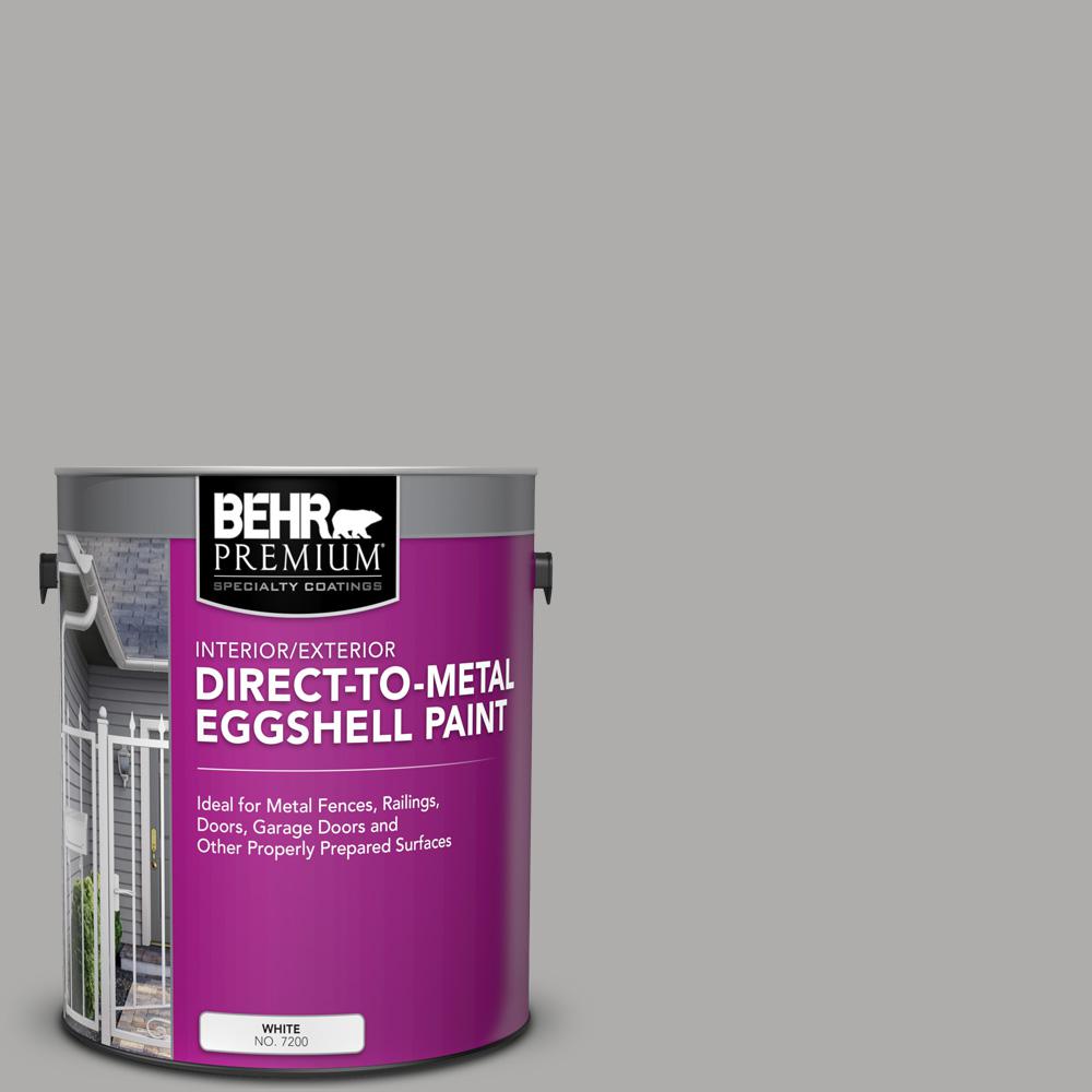 Behr Premium Gal N Flannel Gray Eggshell Direct To Metal