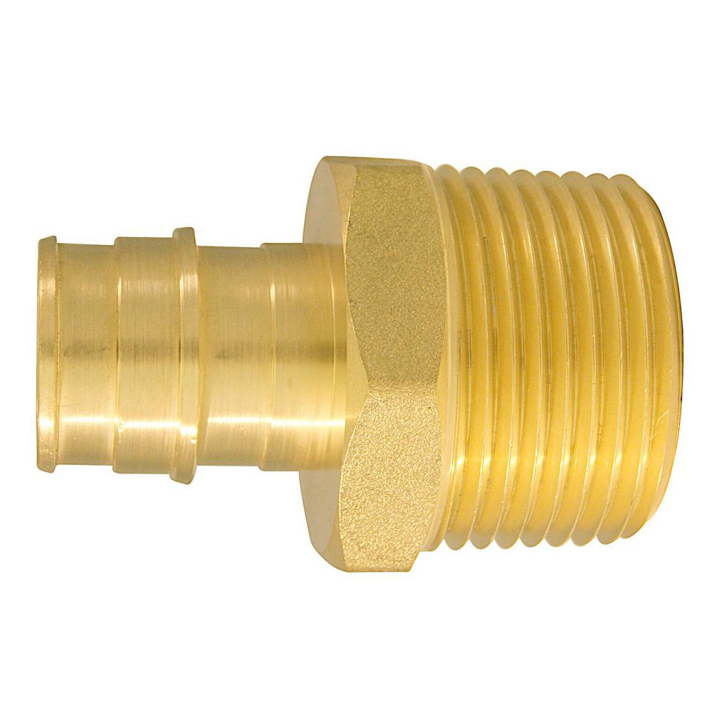 LASCO Fittings 1 In X 3 4 In PVC MPT X Barb Poly Insert Male Adapter