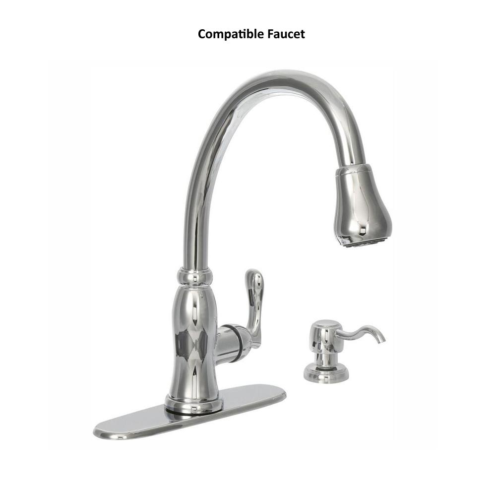 Glacier Bay Pavilion Pull Down Sprayer Kit In Chrome Rp90001 Befail