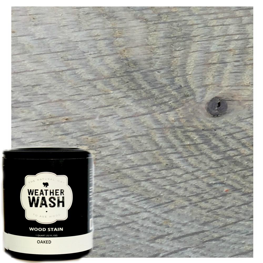 1 Qt Oaked Interior Weatherwash Aging Stain 0091 The Oaked Interior Weatherwash Aging Stain