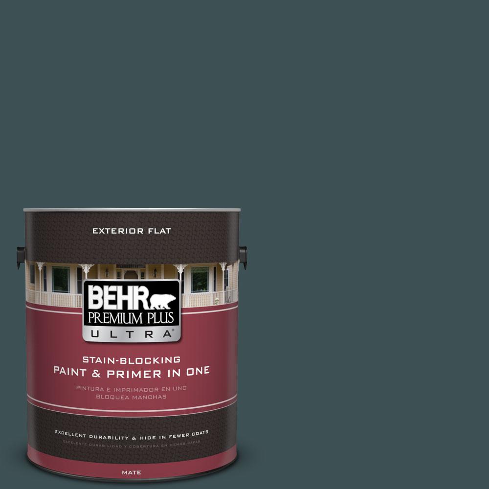 BEHR Premium Plus Ultra 1 Gal S440 7 Thermal Flat Exterior Paint