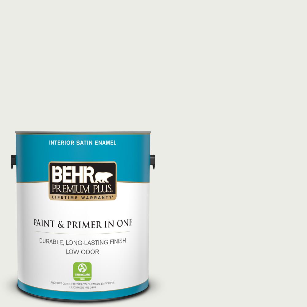 Behr Premium Plus Gal Ecc Grand Heron Satin Enamel Low Odor