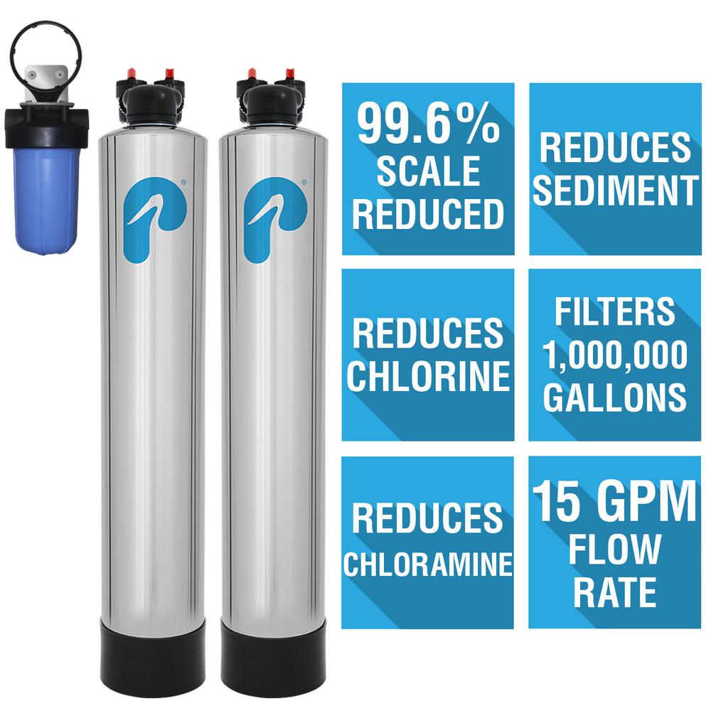 Pelican Water Gpm Whole House Water Filtration And Natursoft Salt