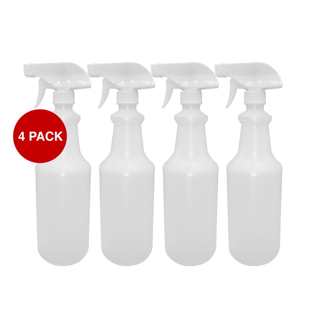 Oz Heavy Duty Spray Bottles With Adjustable Nozzle Pack Rrs