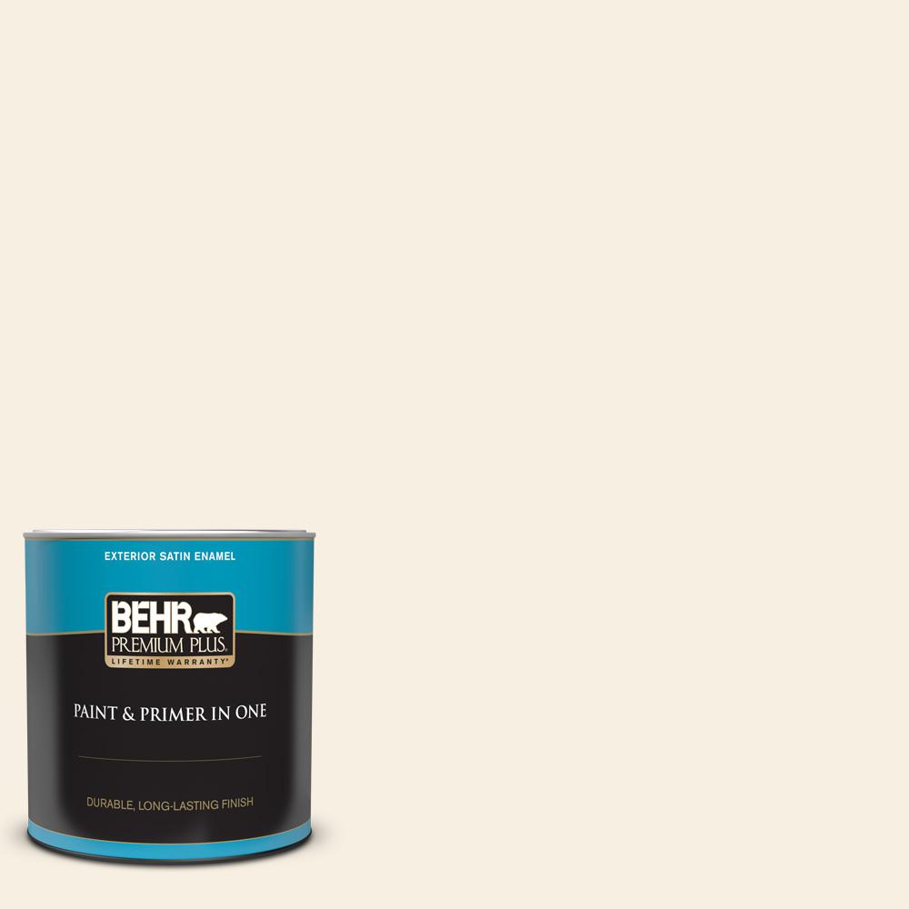 Behr Premium Plus Qt Gr W Coconut Twist Satin Enamel Exterior