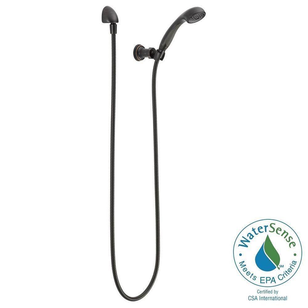 Moen Banbury 5 Spray Hand Shower In Terranean Bronze 23046brb 1 Spray Hand Shower In Venetian Bronze