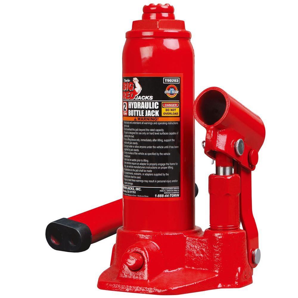 Big Red Ton Torin Bottle Jack T S The Home Depot