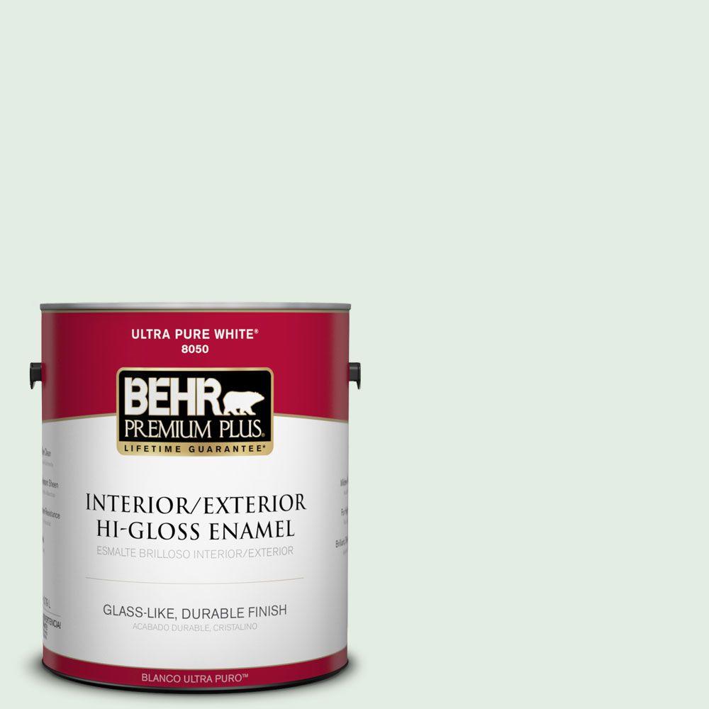 BEHR 1 Gal M150 2 Peppermint Stick Semi Gloss Enamel Alkyd Interior