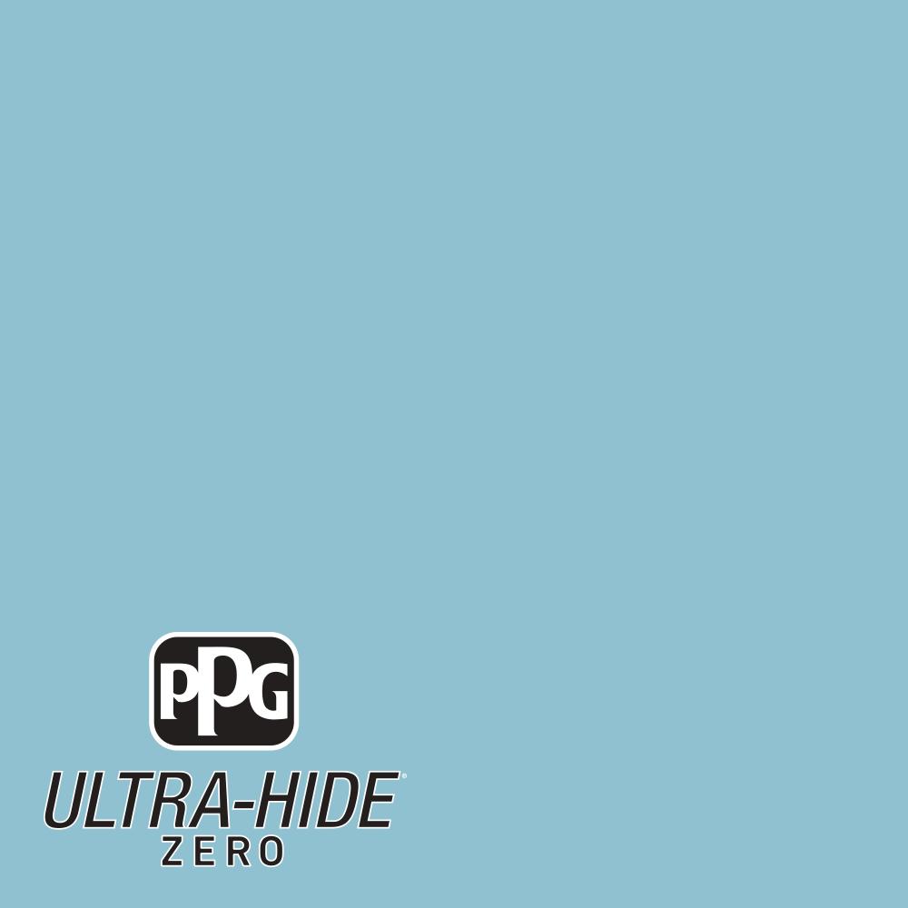 PPG 1 Gal HDPB33D Ultra Hide Zero Soft Bahama Blue Semi Gloss