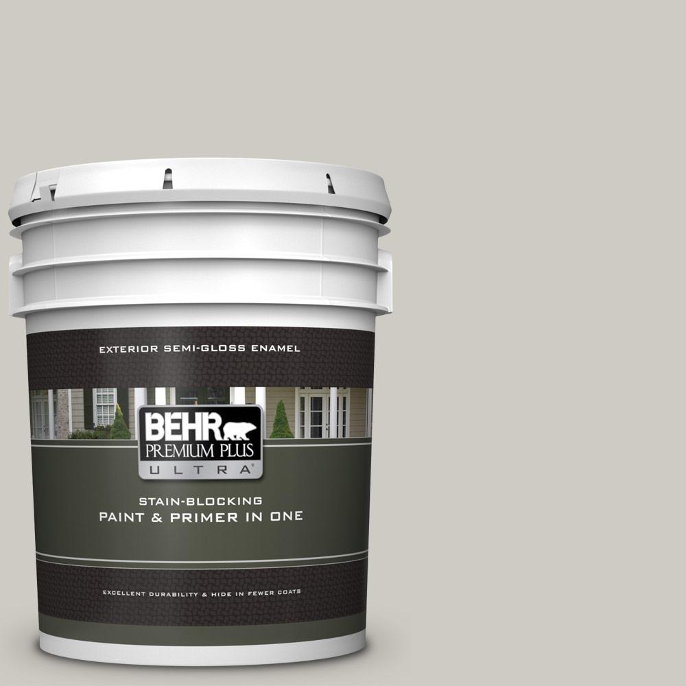 Behr Premium Plus Ultra Gal Bnc Ground Fog Semi Gloss Enamel