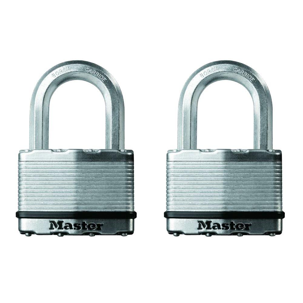 Master Lock Magnum 2 1 2 In Laminated Steel Padlock With 1 1 2 In