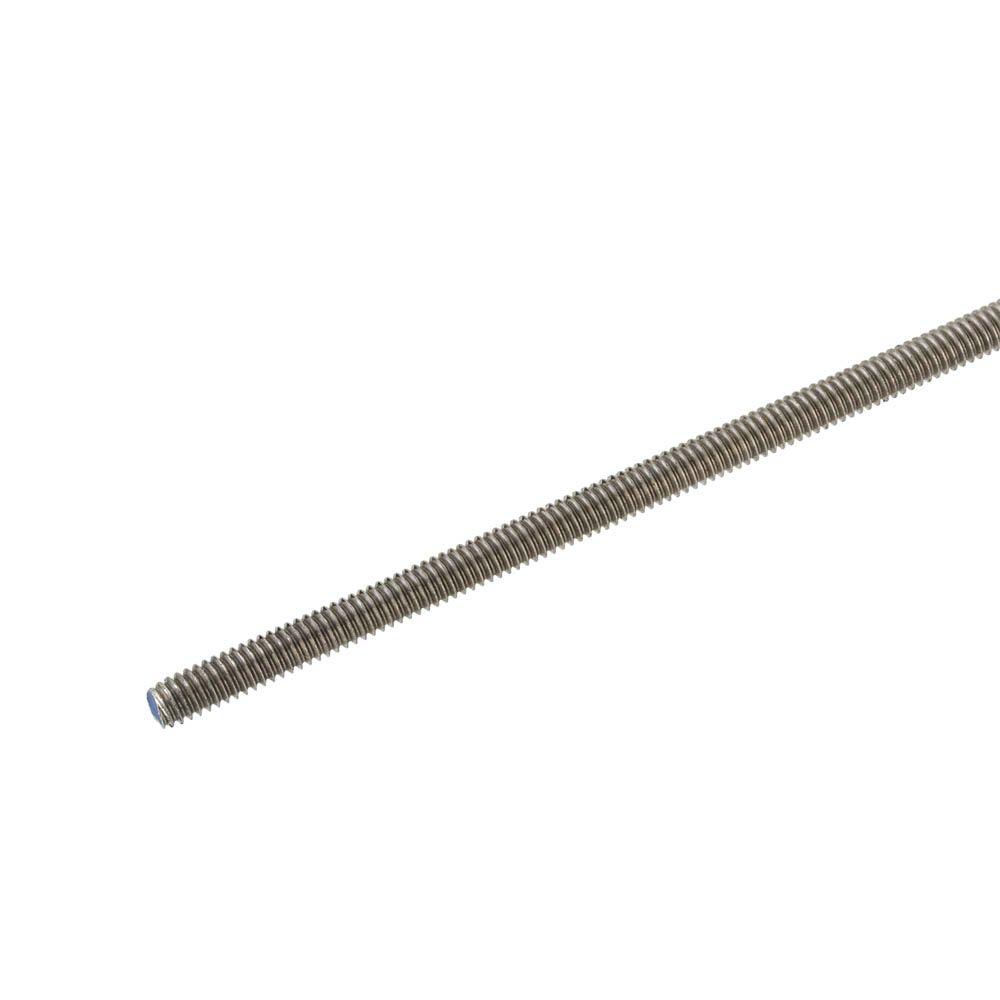 Everbilt 5 8 In X 11 Tpi X 24 In Stainless Steel Threaded Rod 802717