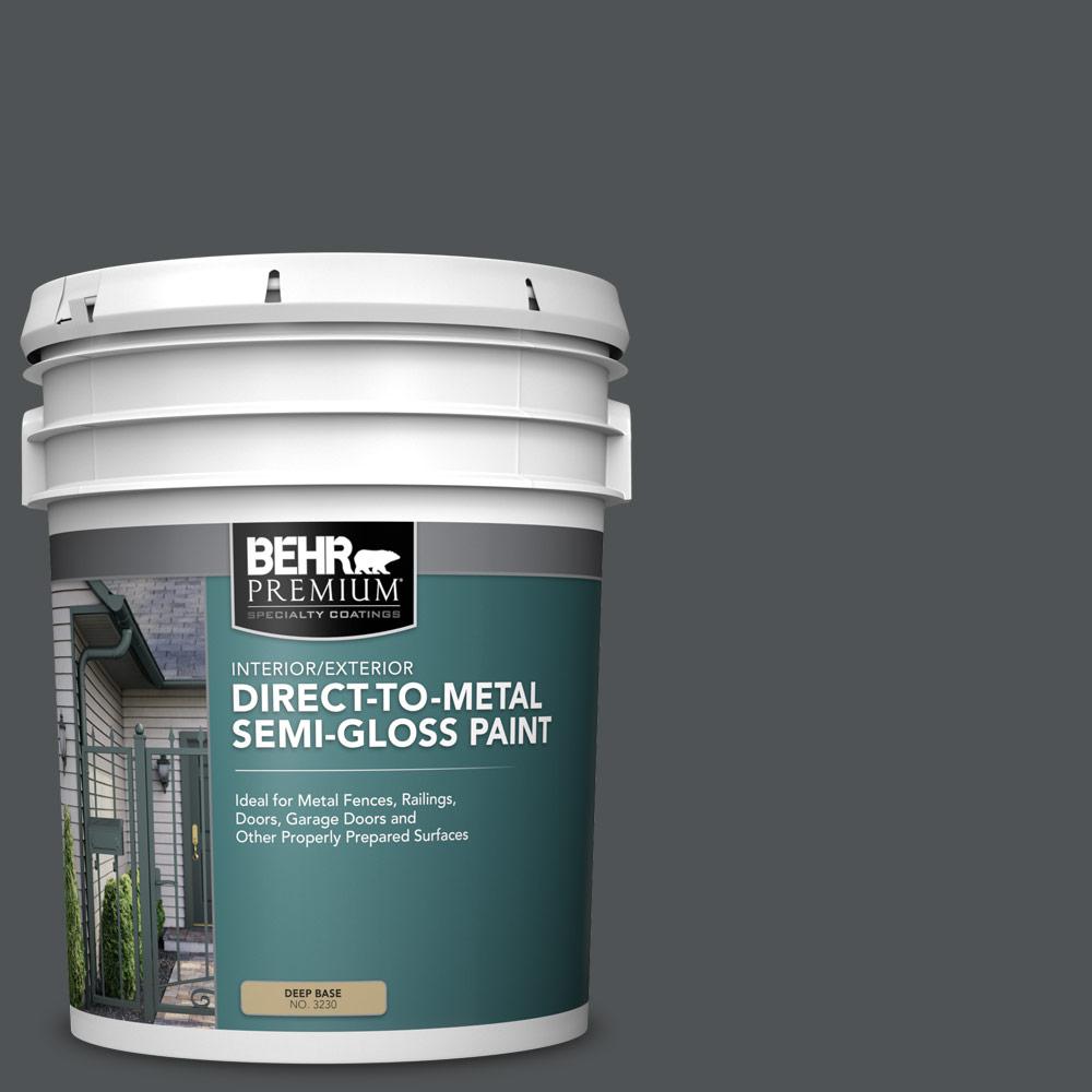 Behr Premium Gal Ppu Carbon Copy Semi Gloss Direct To Metal