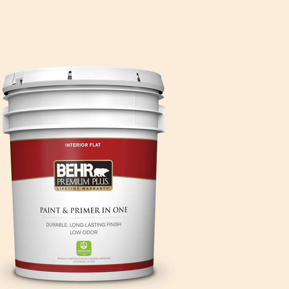 Behr Premium Plus Gal Ppu Polished Pearl Flat Low Odor Interior