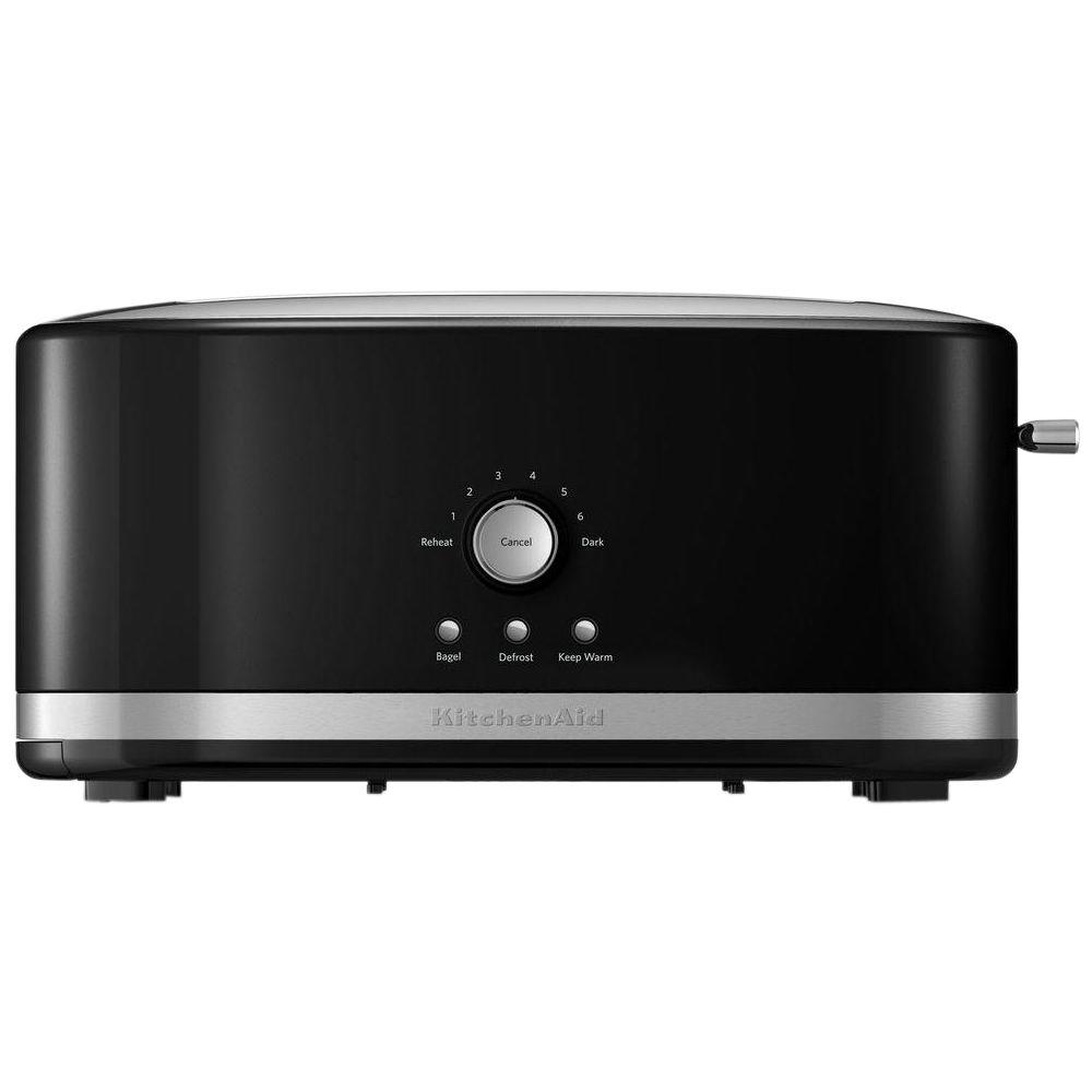 Kitchenaid Slice Onyx Black Toaster Kmt Ob The Home Depot