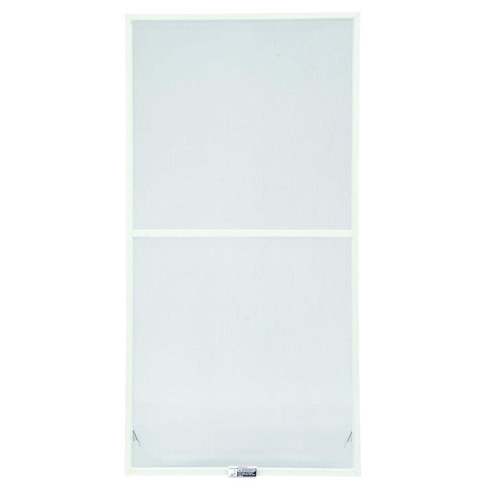 Andersen 31 7 8 In X 62 27 32 In White Aluminum Insect Screen For