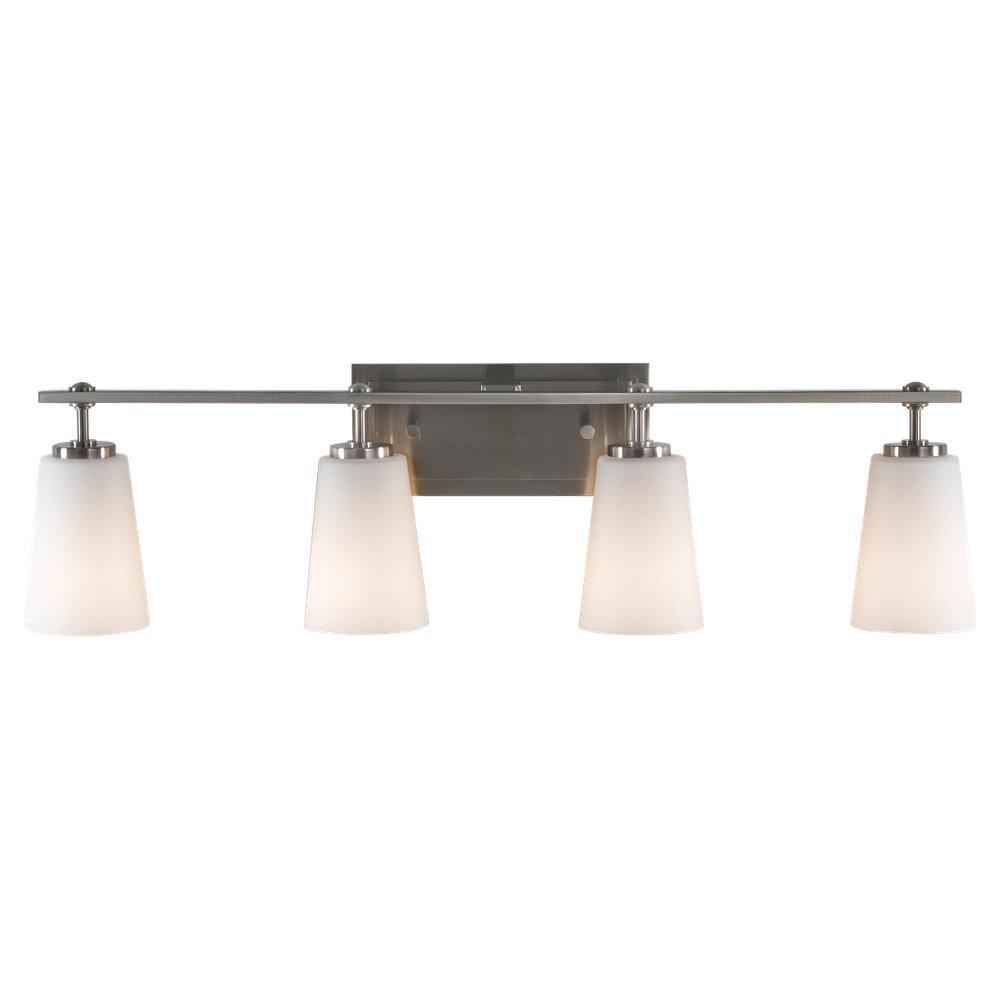 Feiss Sunset Drive Light Brushed Steel Vanity Light Vs Bs The