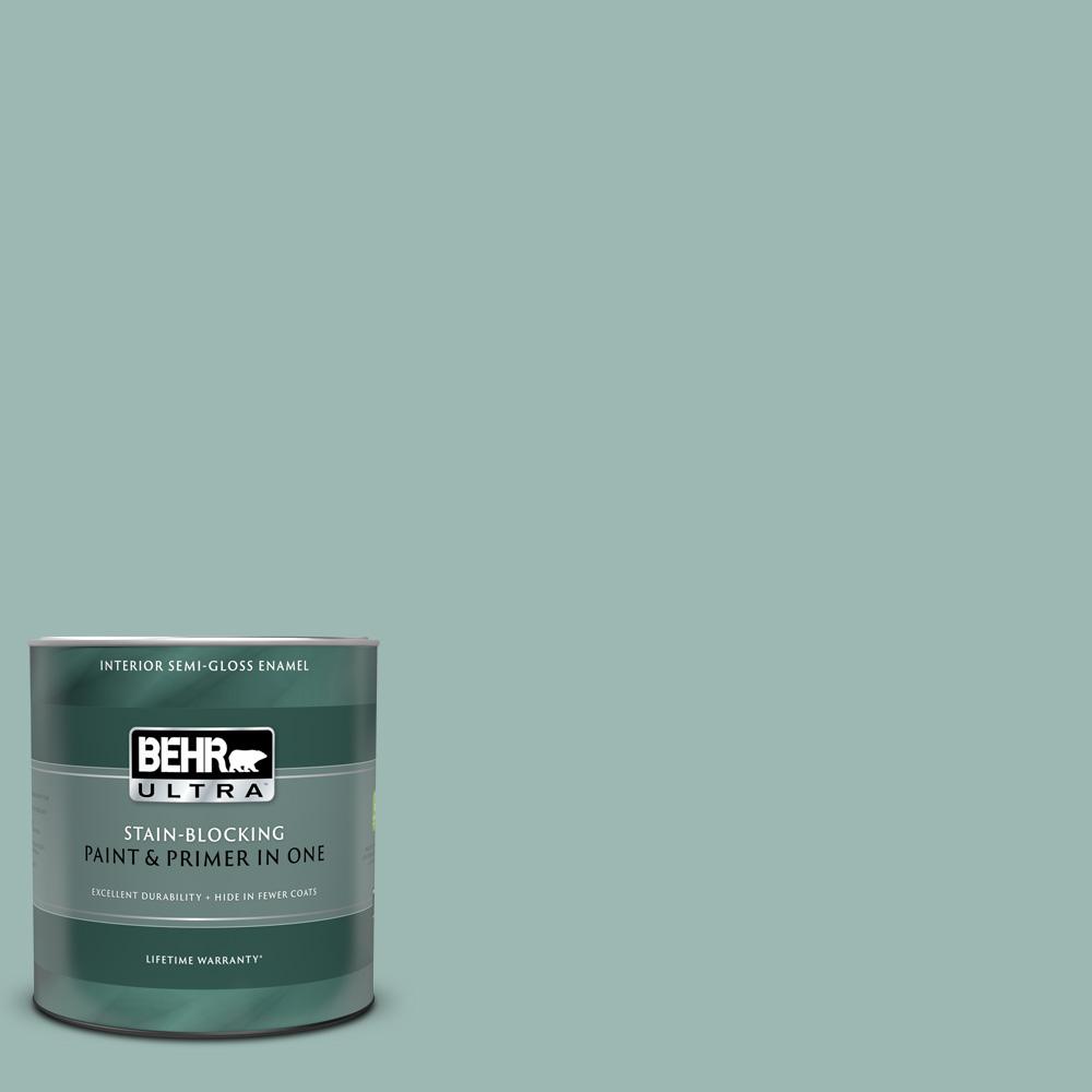 Behr Ultra Qt Ppu Opal Silk Semi Gloss Enamel Interior Paint