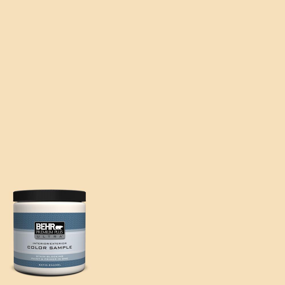 Behr Premium Plus Ultra Oz Pmd Winter Wheat Satin Enamel