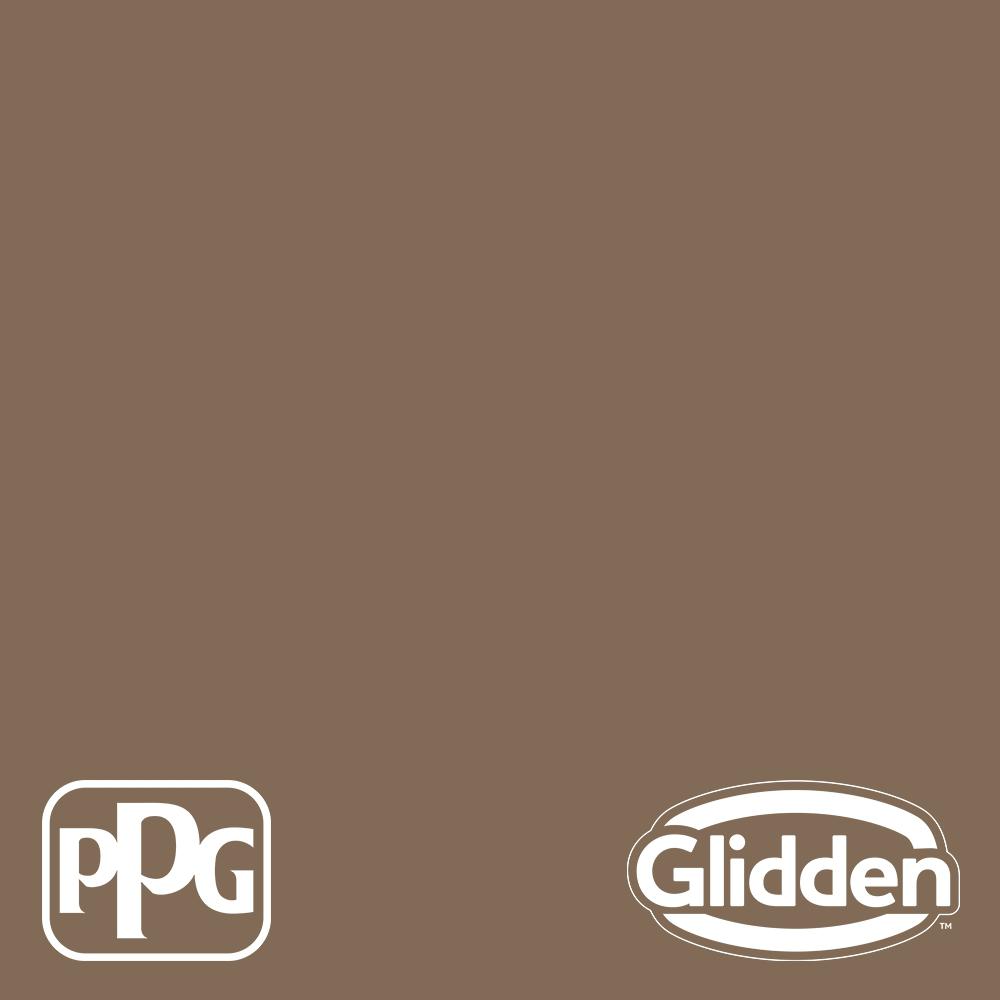 Glidden Premium 1 Gal Salted Pretzel PPG1077 6 Semi Gloss Exterior