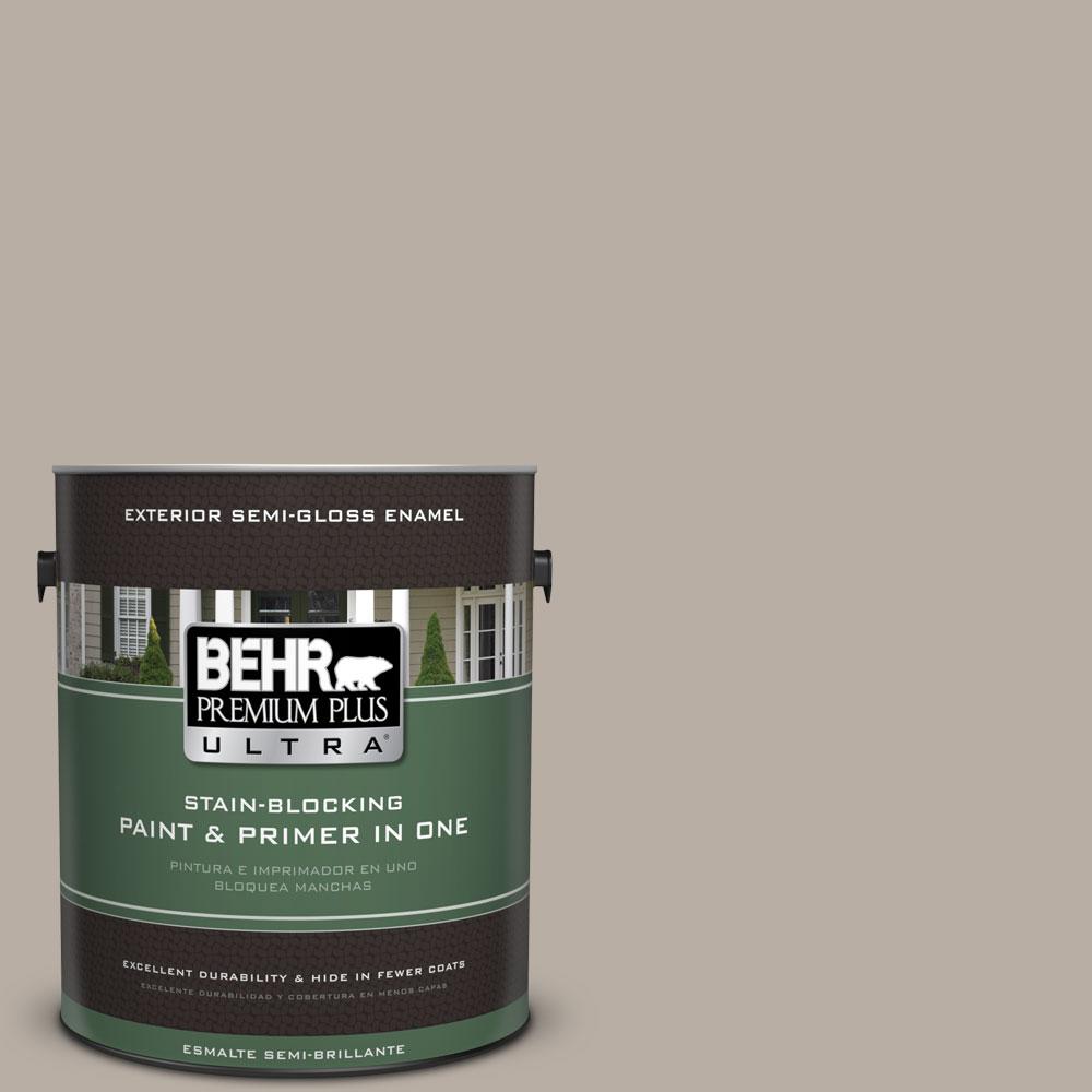 BEHR Premium Plus Ultra 1 Gal N200 3 Nightingale Gray Semi Gloss