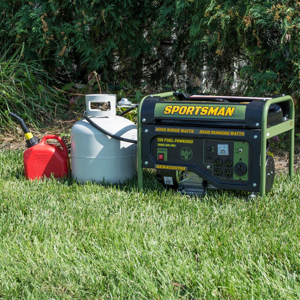 Natural Gas Portable Generators Generators The Home Depot