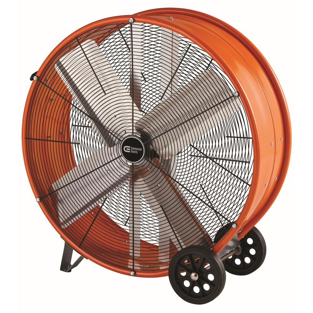 Maxxair In Industrial Heavy Duty Speed Pro Drum Fan Bf Ddorgpro