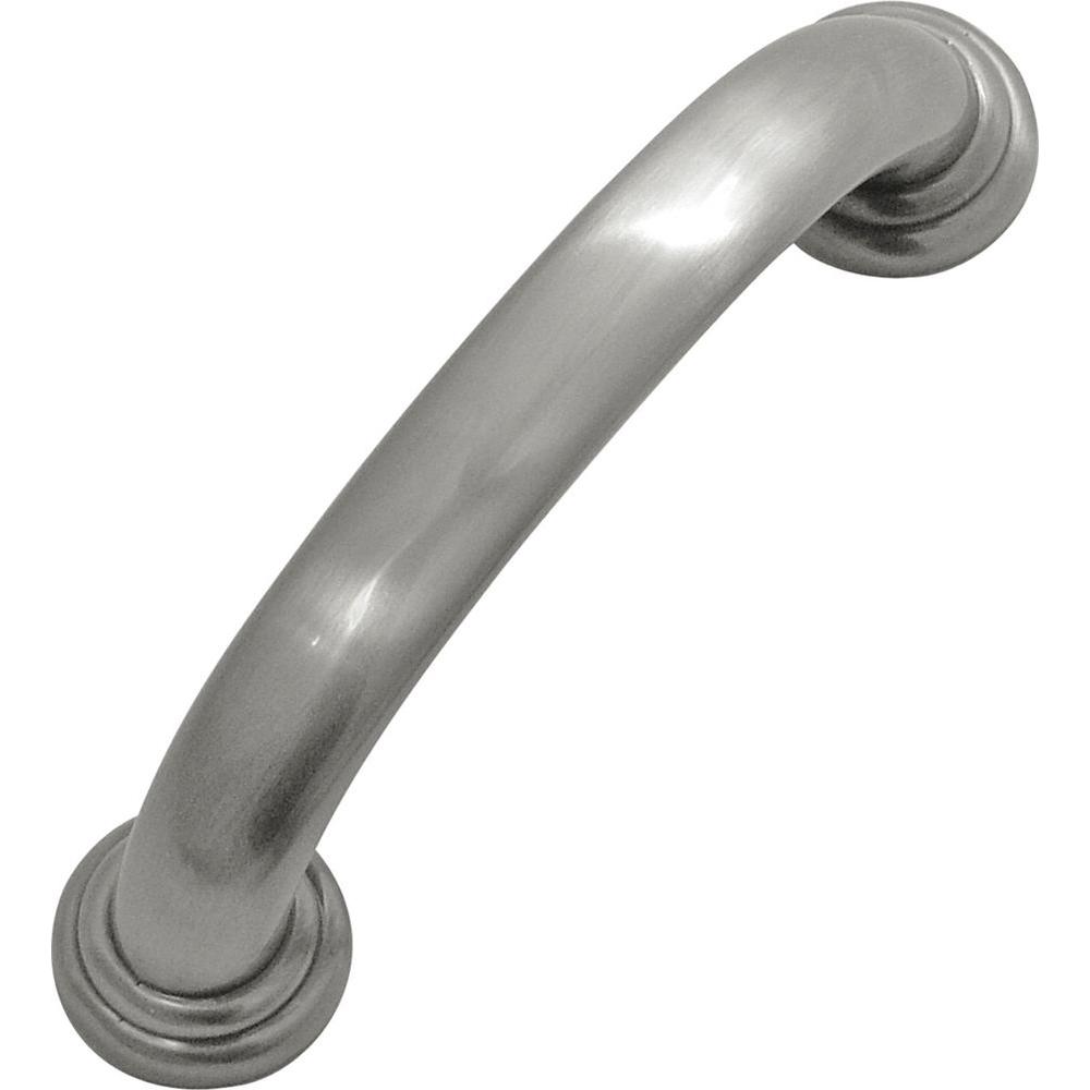 Hickory Hardware Zephyr 3 In Satin Nickel Pull P2280 SN The Home Depot