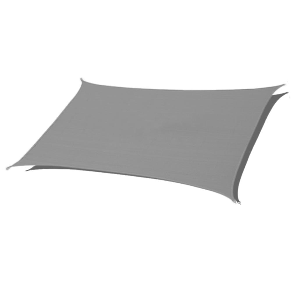 Shade Beyond Ft X Ft Light Grey Rectangle Sun Shade Sail Gsm