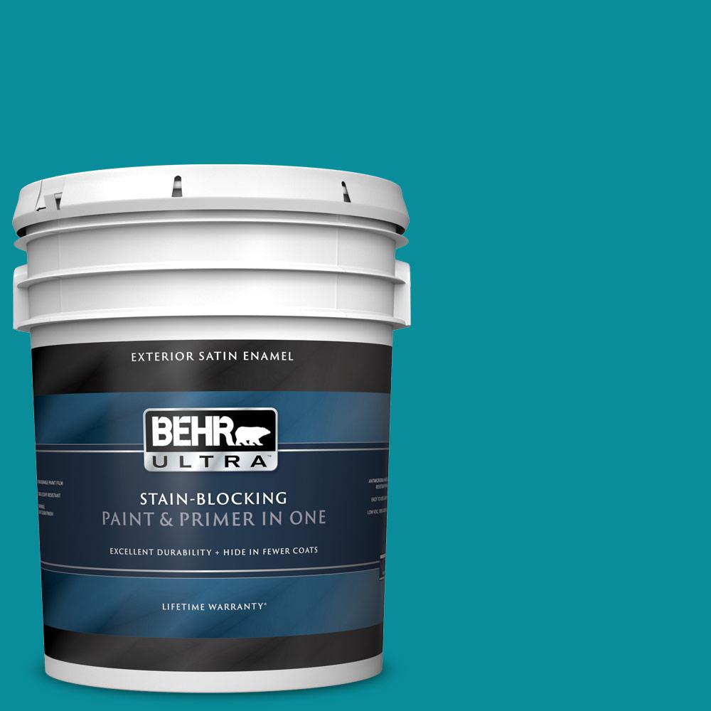 Behr Ultra Gal P Bella Vista Satin Enamel Exterior Paint And