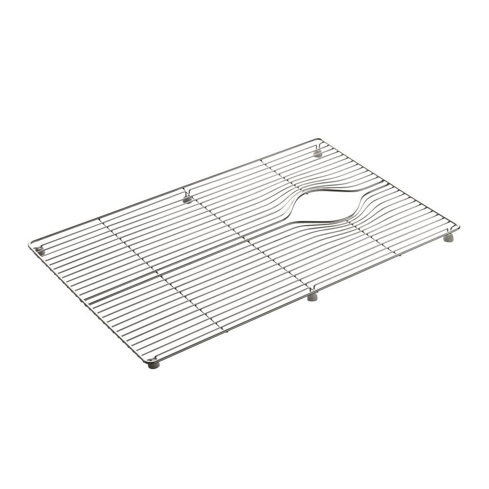 Kohler Indio In X In Stainless Steel Sink Rack K St