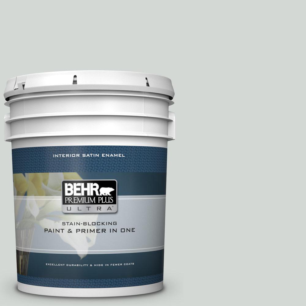 Behr Premium Plus Ultra Gal Ppu Misty Coast Satin Enamel