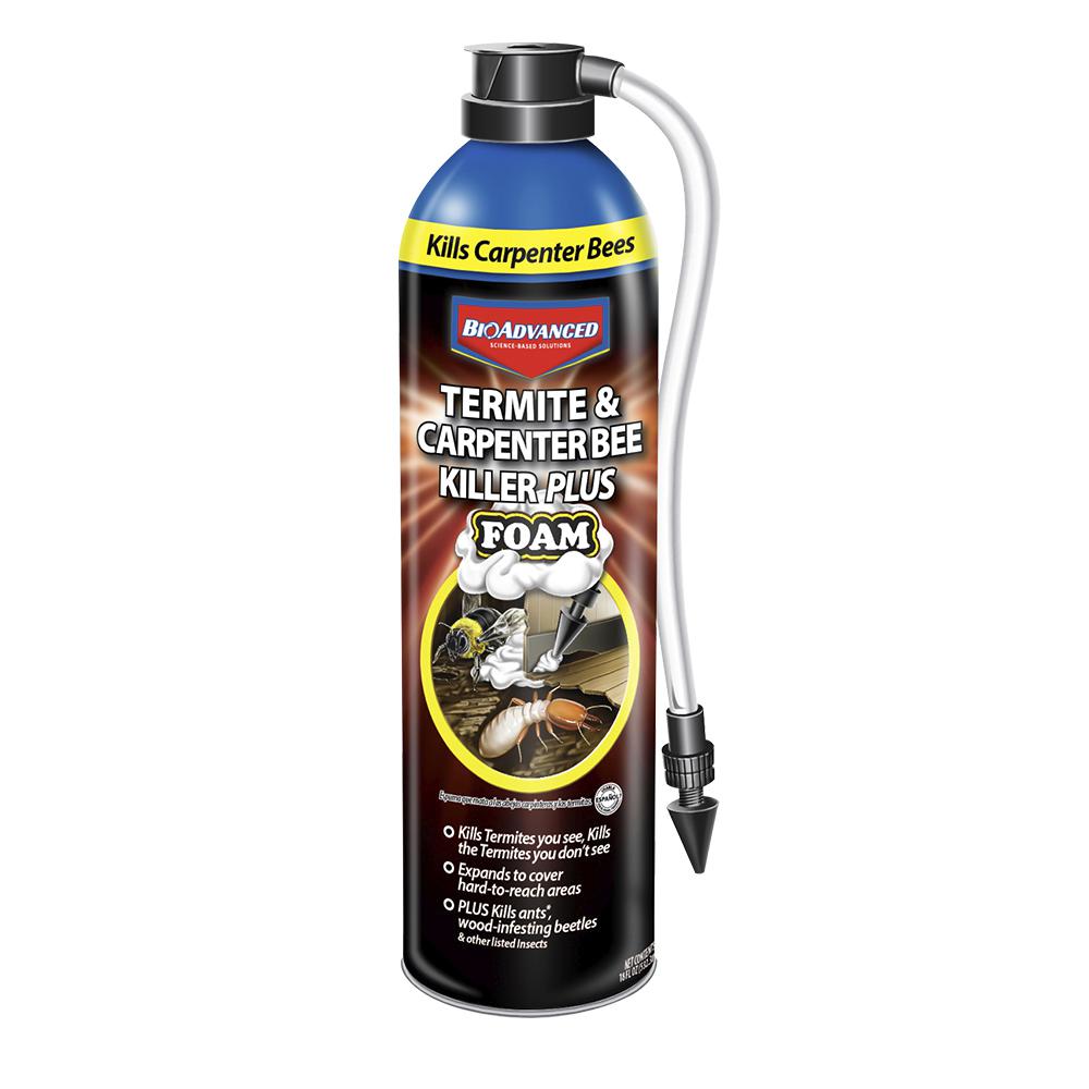 bioadvanced 18 oz termite and carpenter bee killer foam