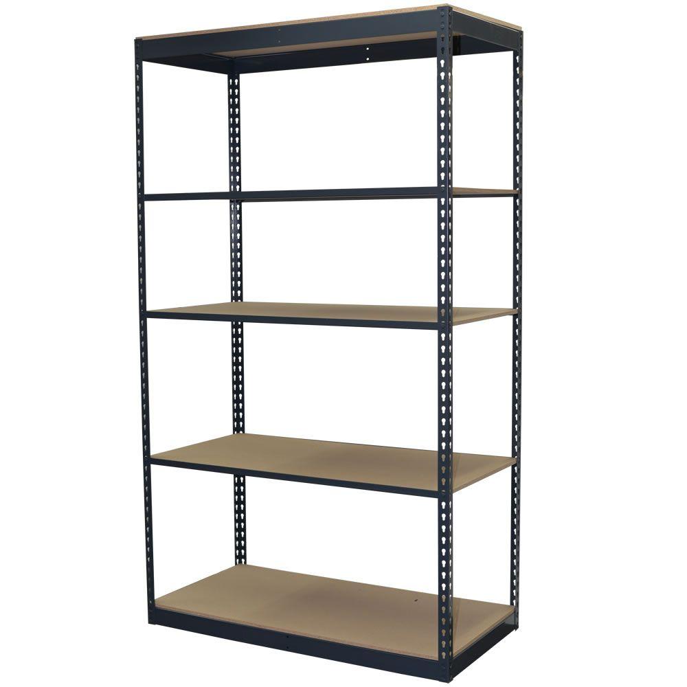 Storage Concepts 72 In H X 48 In W X 24 In D 5 Shelf Steel Boltless