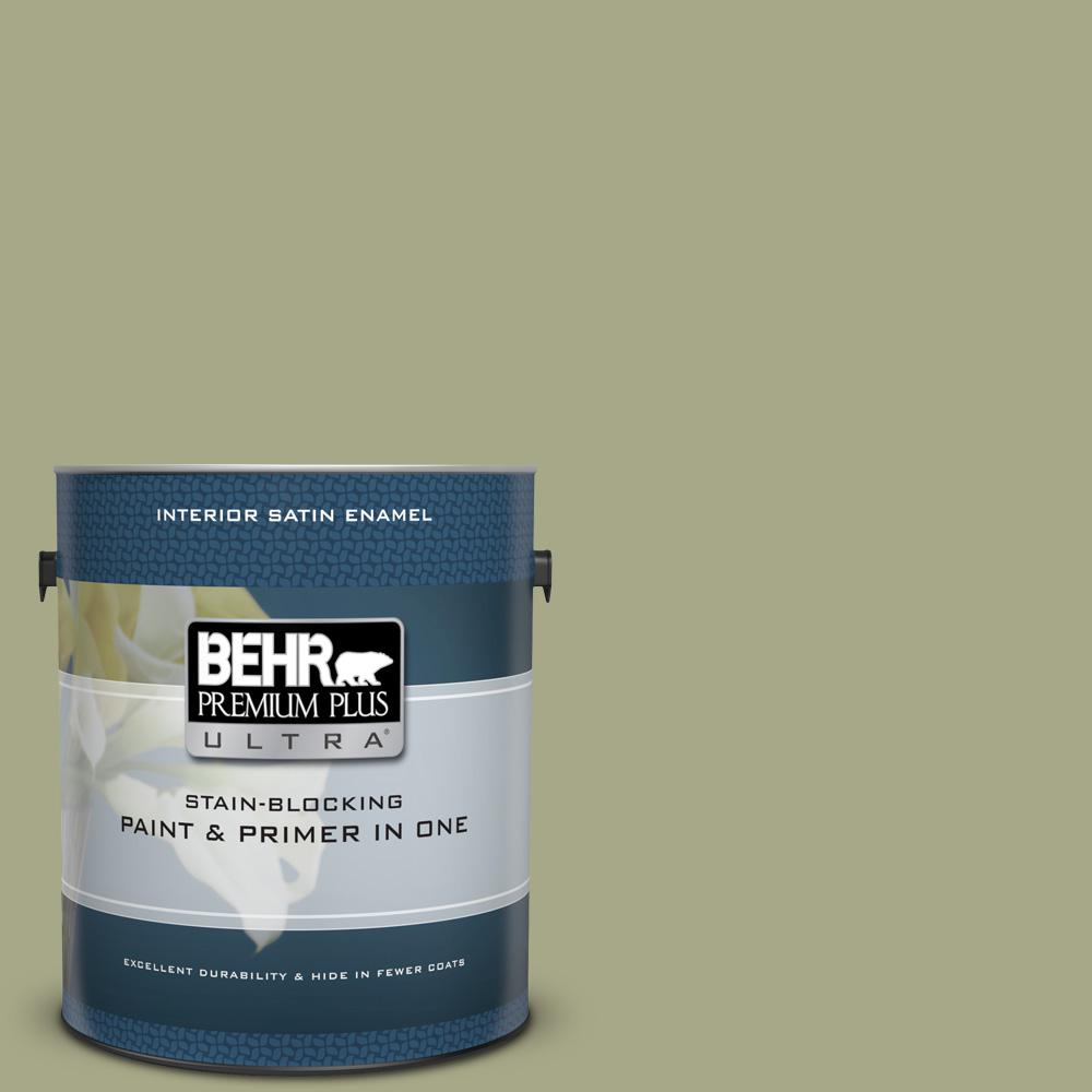 Behr Premium Plus Ultra Gal S Meditation Time Satin Enamel