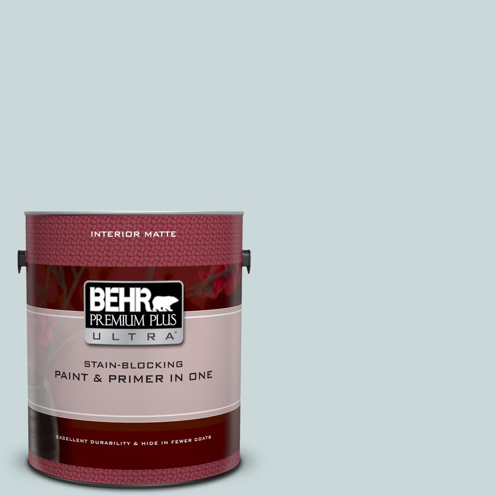 Behr Premium Plus Ultra Gal Ul Offshore Mist Matte Interior