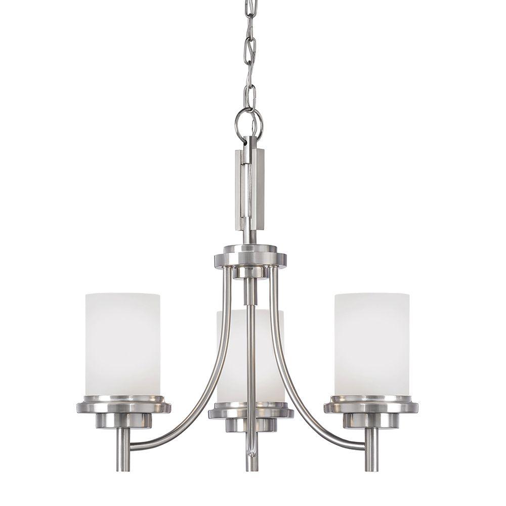 Sea Gull Lighting Winnetka Light Brushed Nickel Chandelier