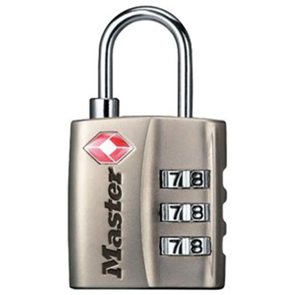 Master Lock Tsa Accepted Nickel Set Your Own Combination Luggage