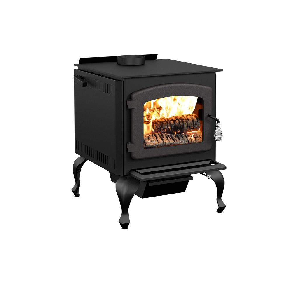 Drolet Legende II 26 In Wood Stove 2100 Sq Ft With Blower EPA