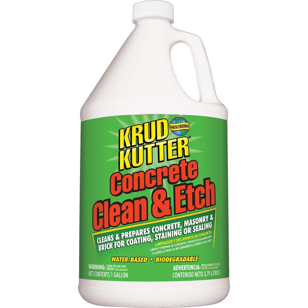 Krud Kutter Gal Concrete Clean And Etch Ce The Home Depot