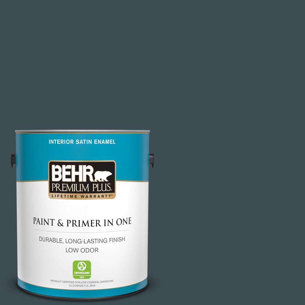 Behr Premium Plus Gal S Thermal Satin Enamel Low Odor Interior