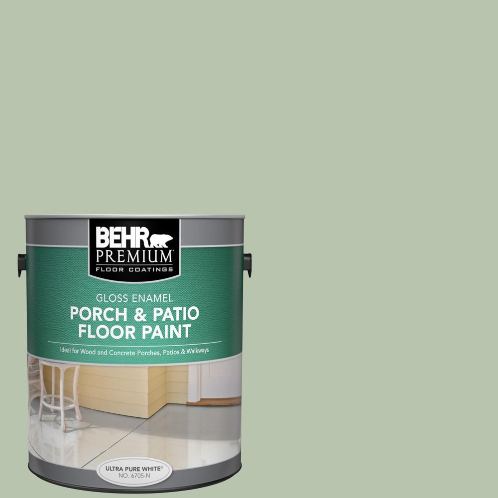 Behr Premium Gal Ppu Whitewater Bay Gloss Enamel Interior