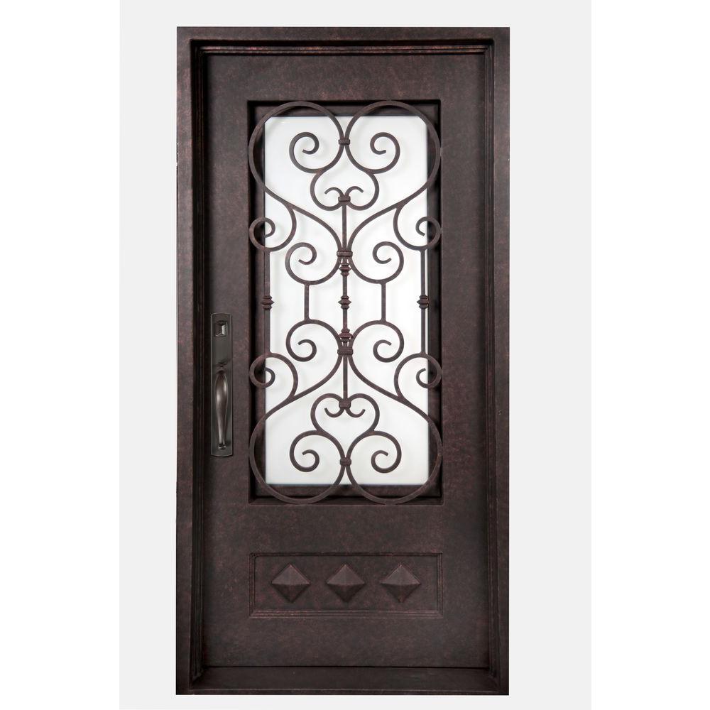 Iron Doors Front Doors The Home Depot