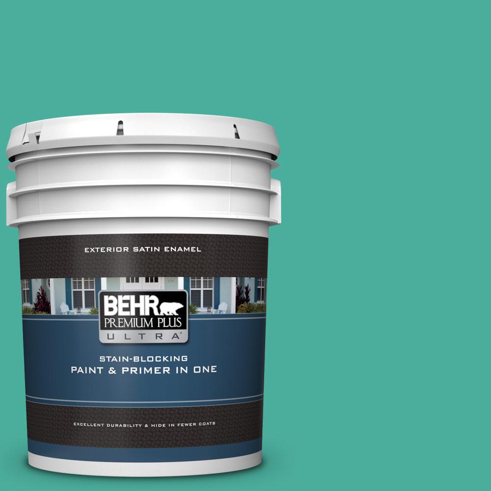 Behr Premium Plus Ultra Gal P Water Park Satin Enamel Exterior