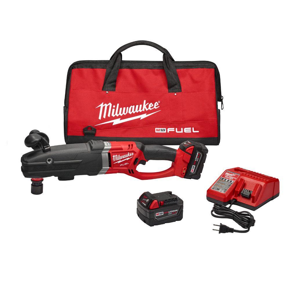 Milwaukee M18 FUEL 18 Volt Cordless Lithium Ion Super Hawg 1 2 In