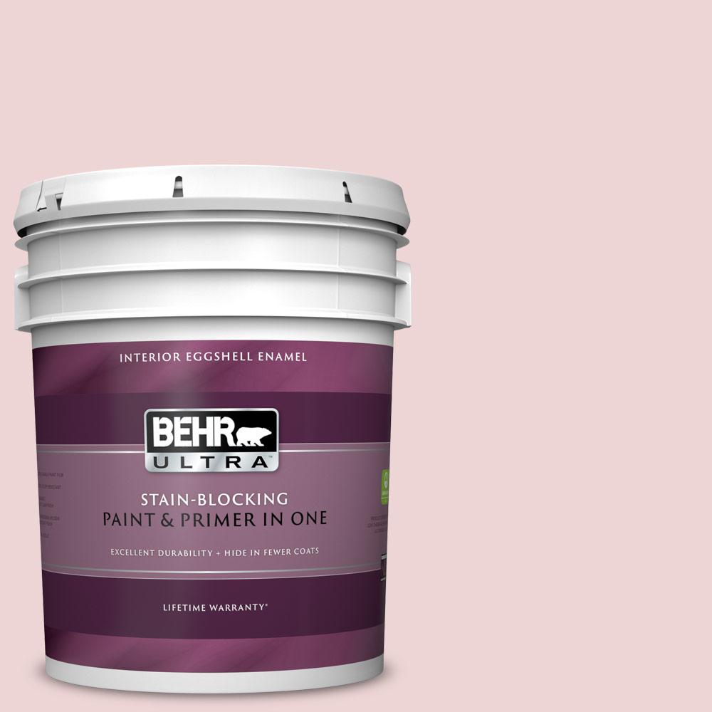 Behr Ultra Gal S Radiant Rose Eggshell Enamel Interior Paint